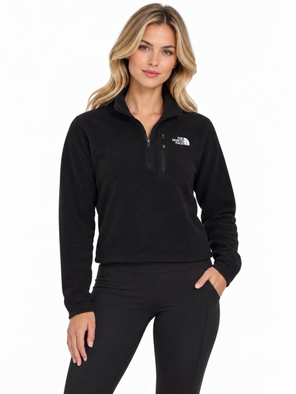 North Face Women's Fllece Black Jacket